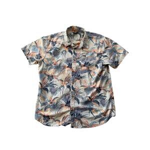 O'Neill Button Down short sleeve Shirt, size Lg, Cotton